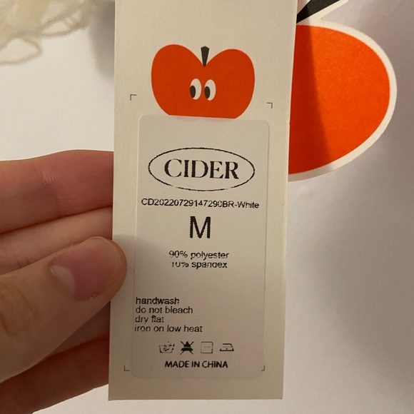 Cider Heaven Sent Lace Raffle Bralette - Picture 6 of 6